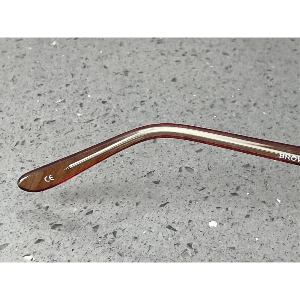 Modern KATHY BROWN 49-17-135 Brown Fade Full Rim Plastic Eyeglasses Frames ONLY